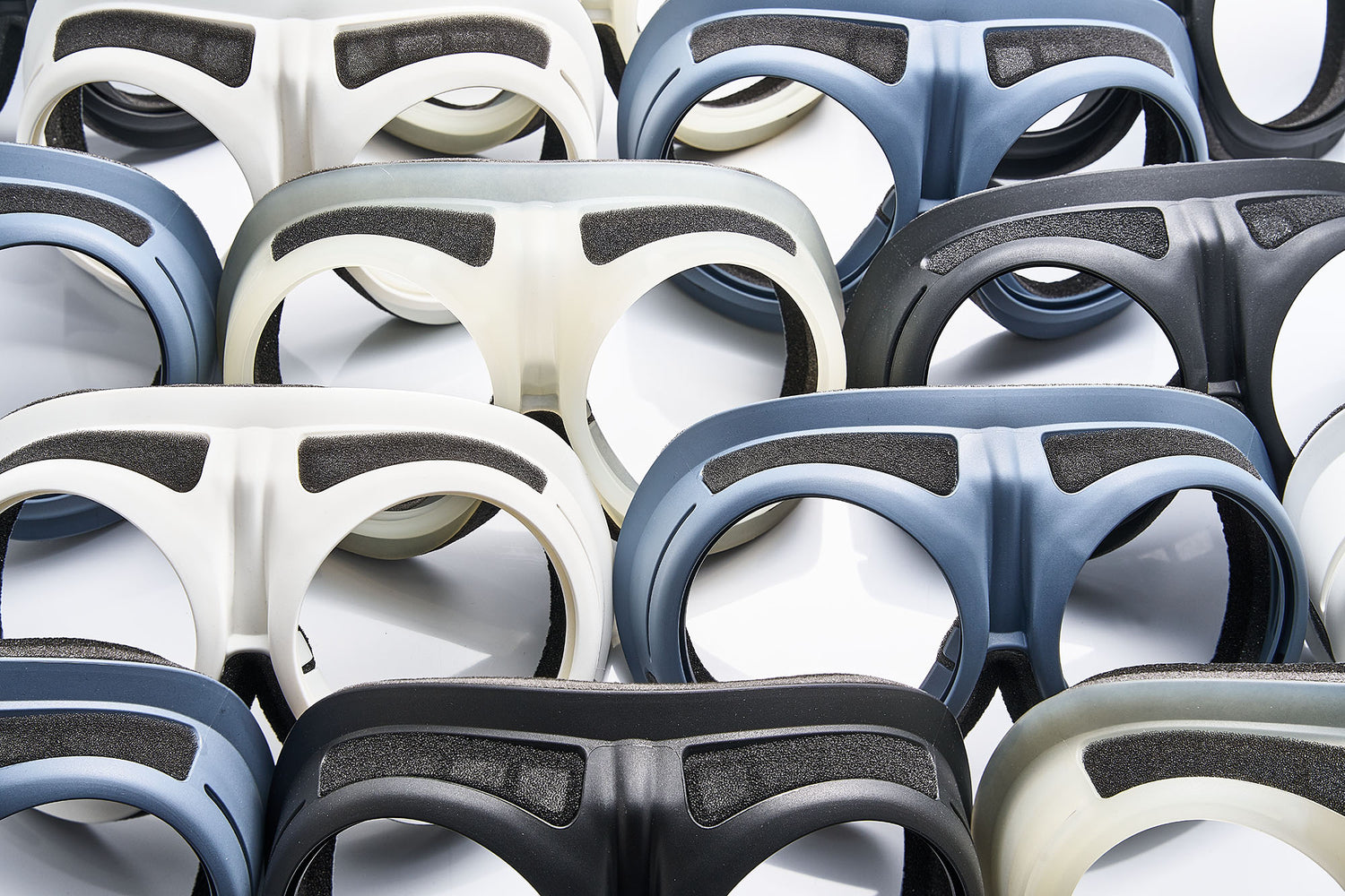 fluga frames in different colors
