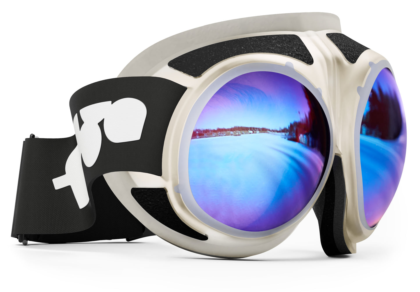 Rovfluga Goggles - ML Blue | Orange Lens