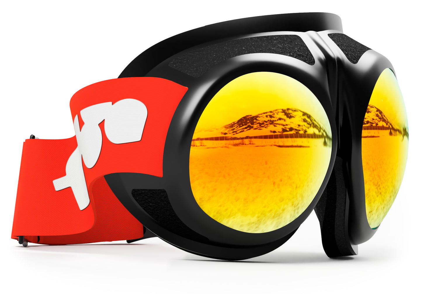 Rovfluga Goggles - ML Orange | Grey Lens