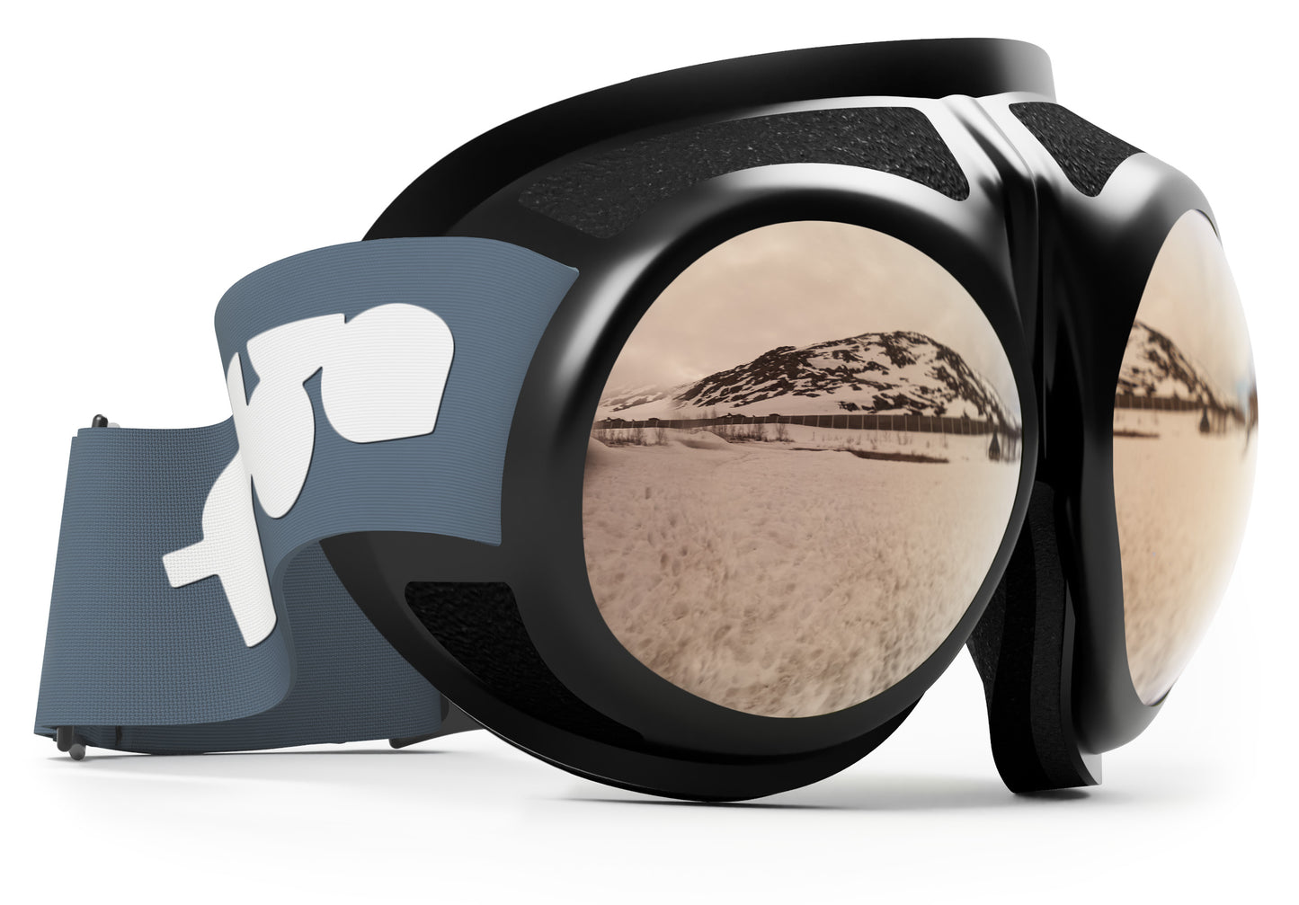 Rovfluga Goggles - Super Bronze | Grey Lens