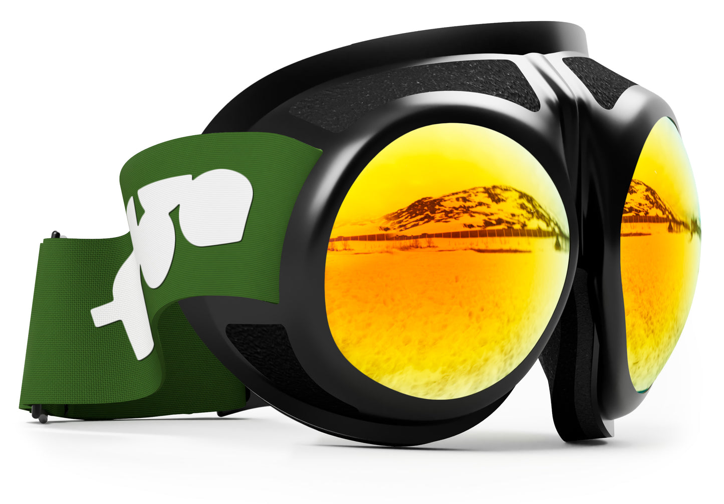 Rovfluga Goggles - ML Orange | Grey Lens