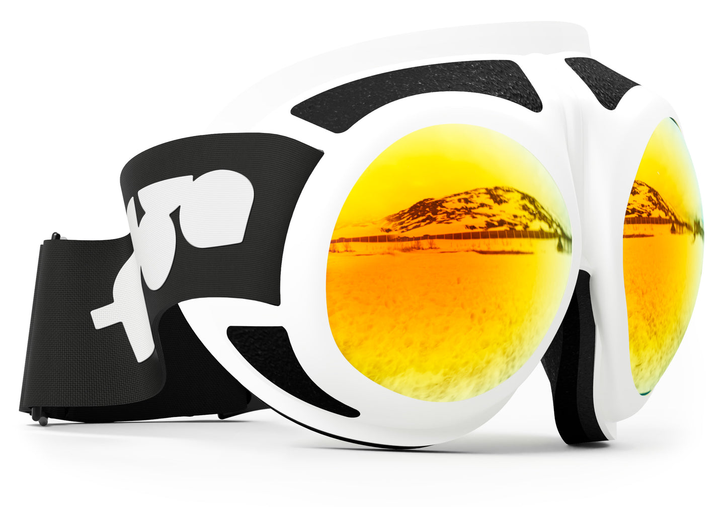 Rovfluga Goggles - ML Orange | Grey Lens