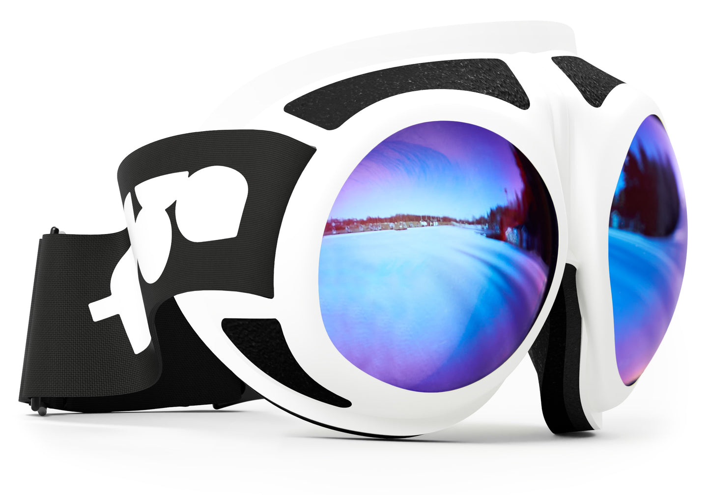 Rovfluga Goggles - ML Blue | Orange Lens