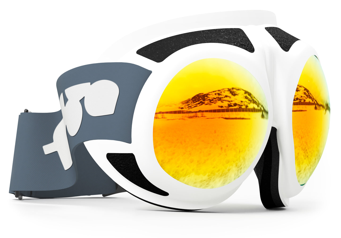 Rovfluga Goggles - ML Orange | Grey Lens