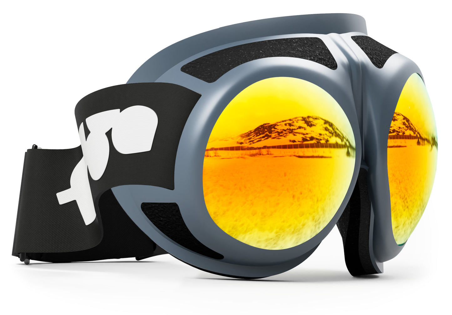 Rovfluga Goggles - ML Orange | Grey Lens