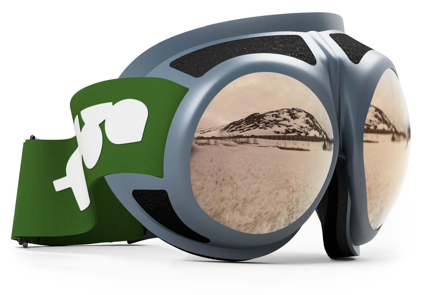 Rovfluga Goggles - Super Bronze | Grey Lens