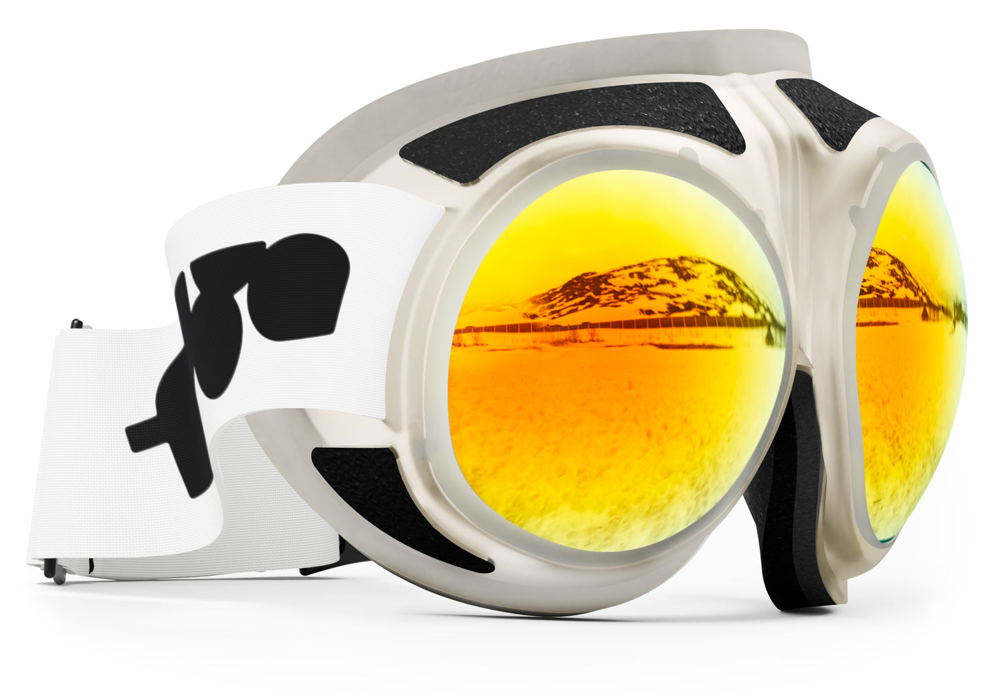 Rovfluga Goggles - ML Orange | Grey Lens