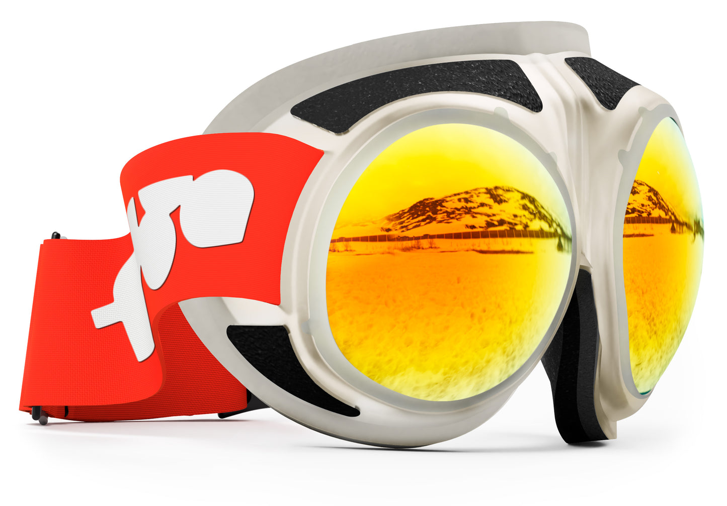 Rovfluga Goggles - ML Orange | Grey Lens