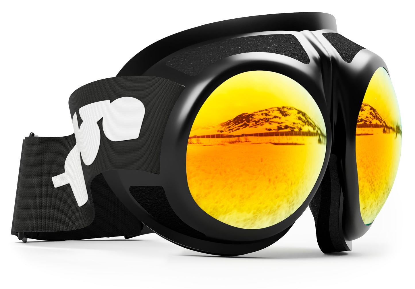 Rovfluga Goggles - ML Orange | Grey Lens