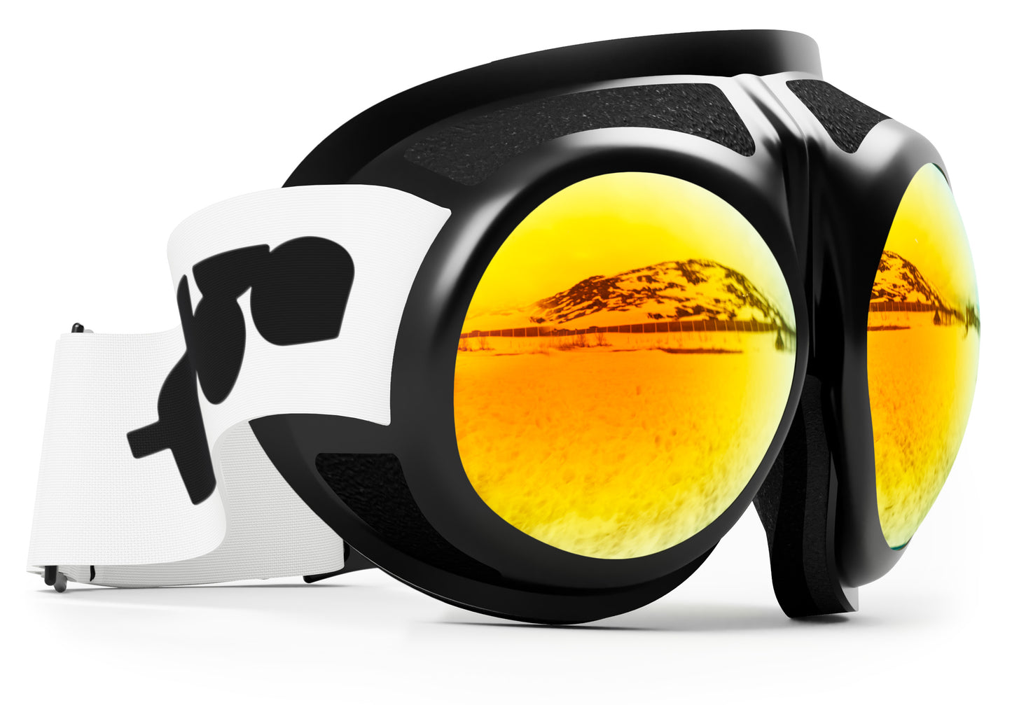 Rovfluga Goggles - ML Orange | Grey Lens