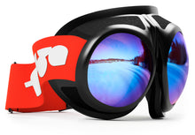 Load image into Gallery viewer, Rovfluga Goggles - ML Blue | Orange Lens
